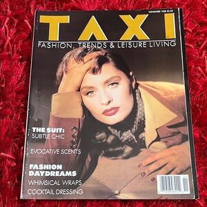 Taxi Magazine November 1988